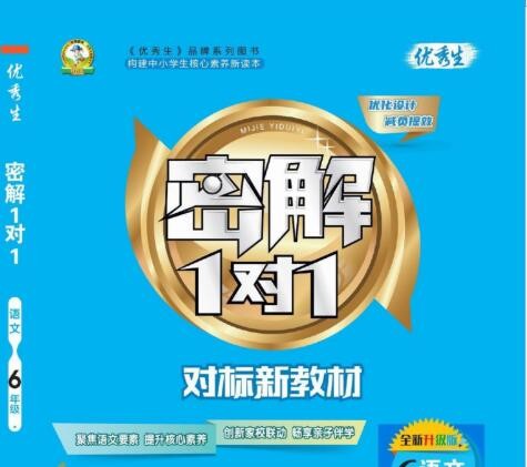 2023《密解1对1》新教材：六年级下册第1张