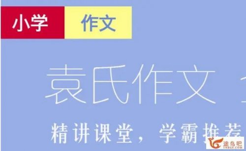 袁氏作文小学版|小学分类作文全攻略|跟特级教师学作文|小学语文知识大全 9G第1张-惠学吧 Image 360