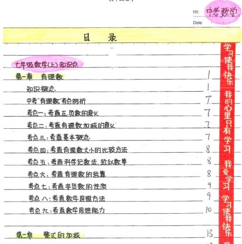 2022中考状元笔记(数学)第2张-惠学吧 Image 8